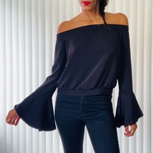 Bardot Off the Shoulder top